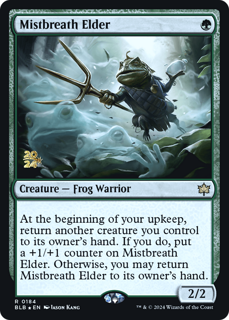 Mistbreath Elder (PRE-184S) -  Foil