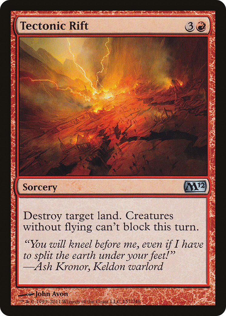 Tectonic Rift (M12-157) -  Foil