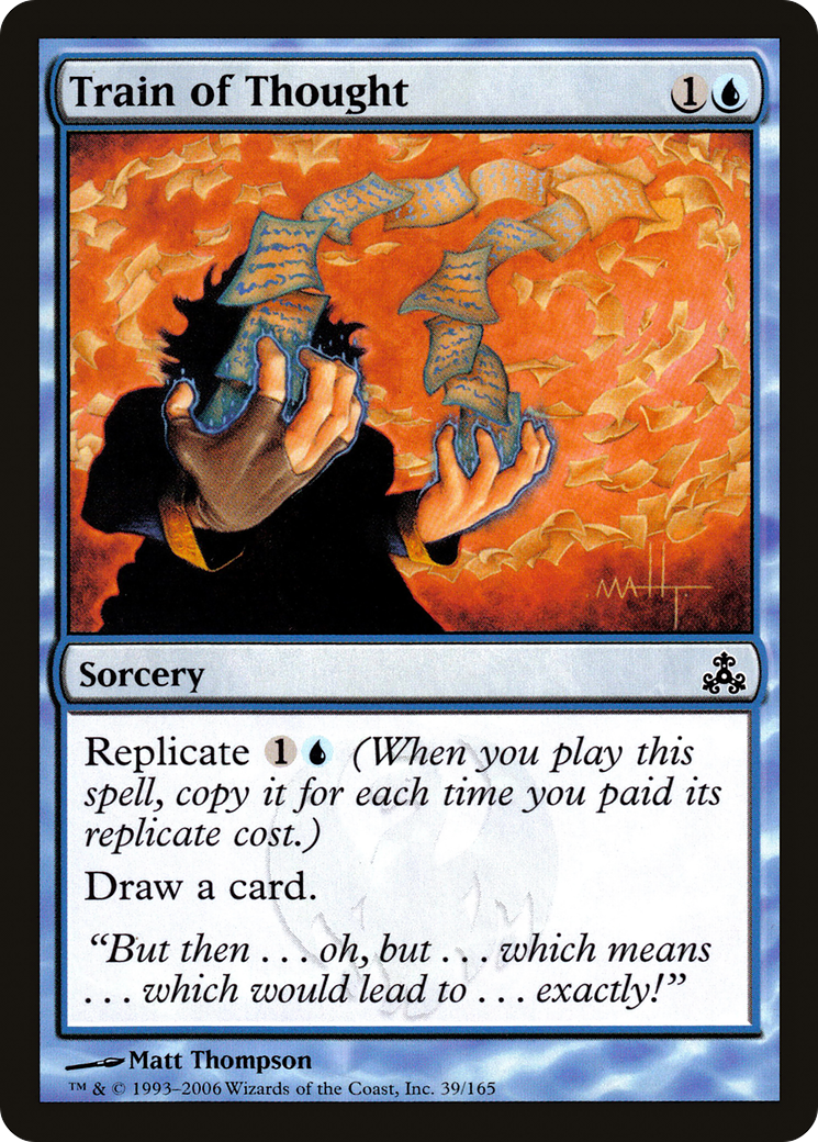 Train of Thought (GPT-039) -  Foil