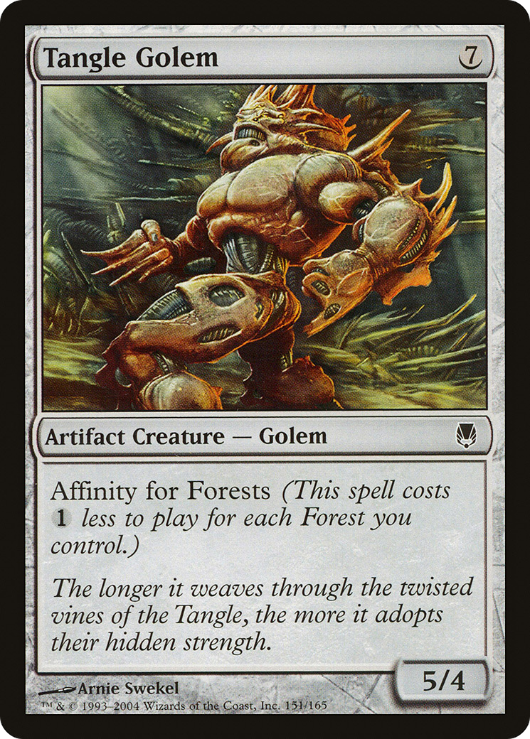 Tangle Golem (DST-151) -  Foil