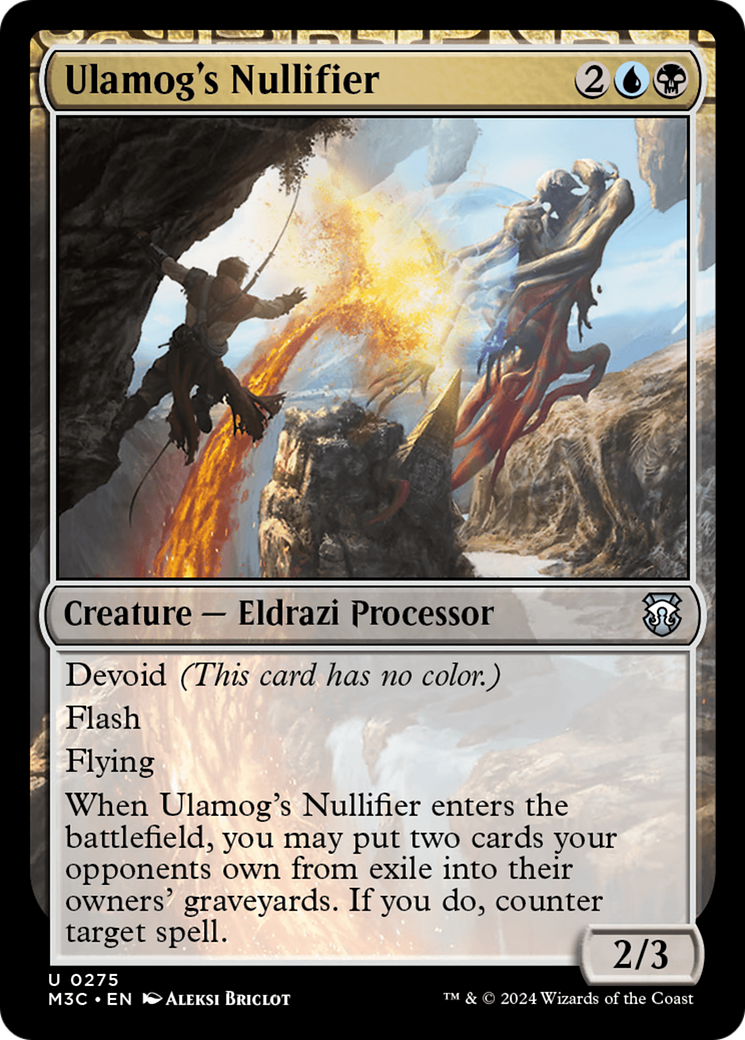 Ulamog's Nullifier (M3C-275) - : (devoid)