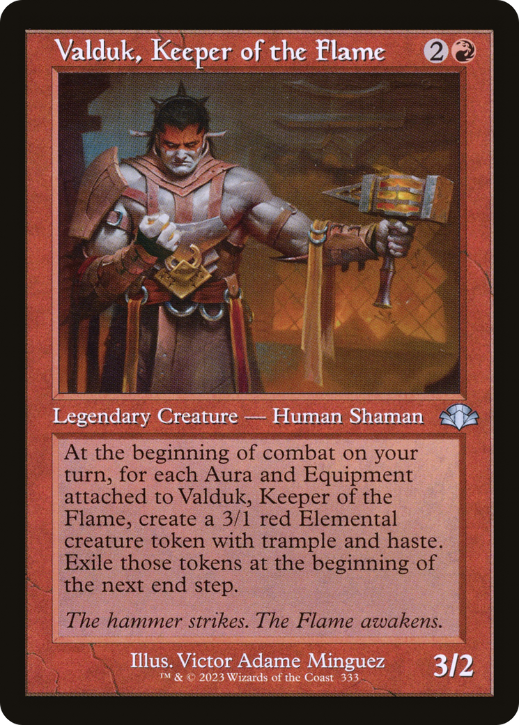 Valduk, Keeper of the Flame (DMR-333) -