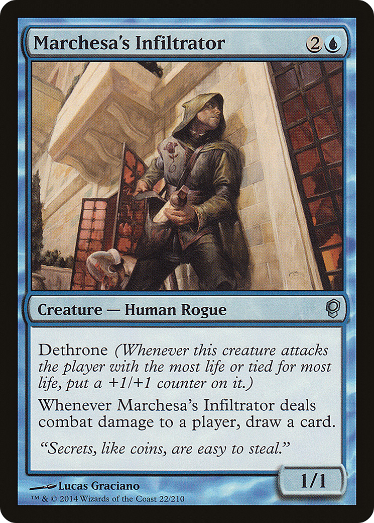 Marchesa's Infiltrator (CNS-022) -  Foil