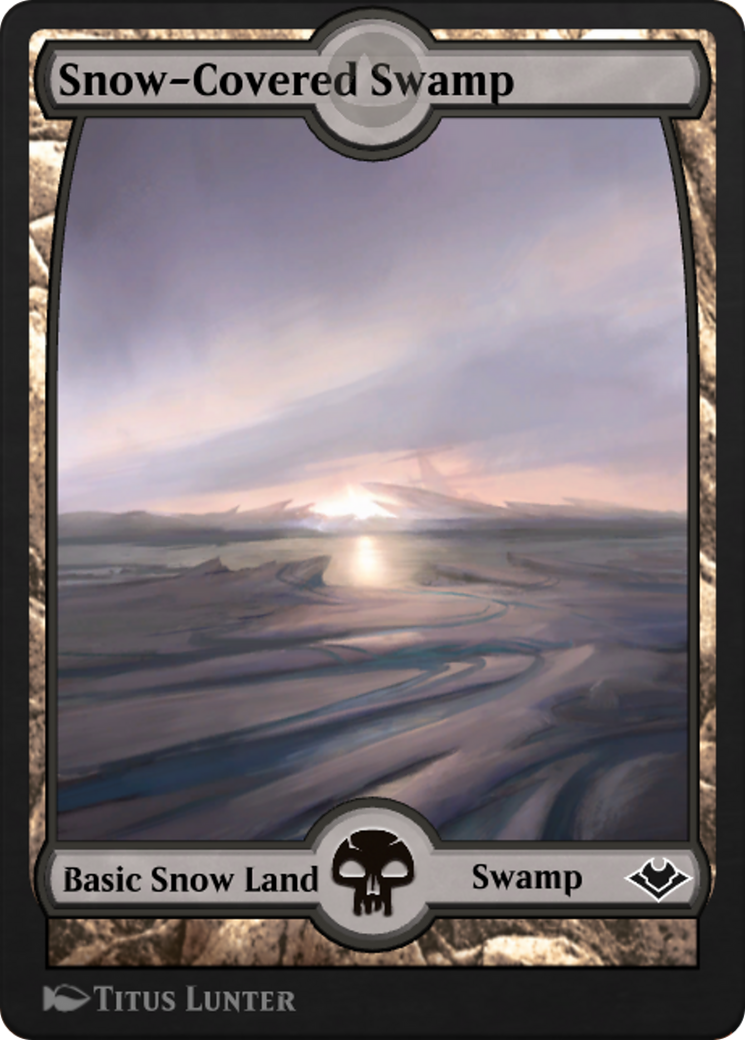 Snow-Covered Swamp (PANA-259) - : (Full Art)