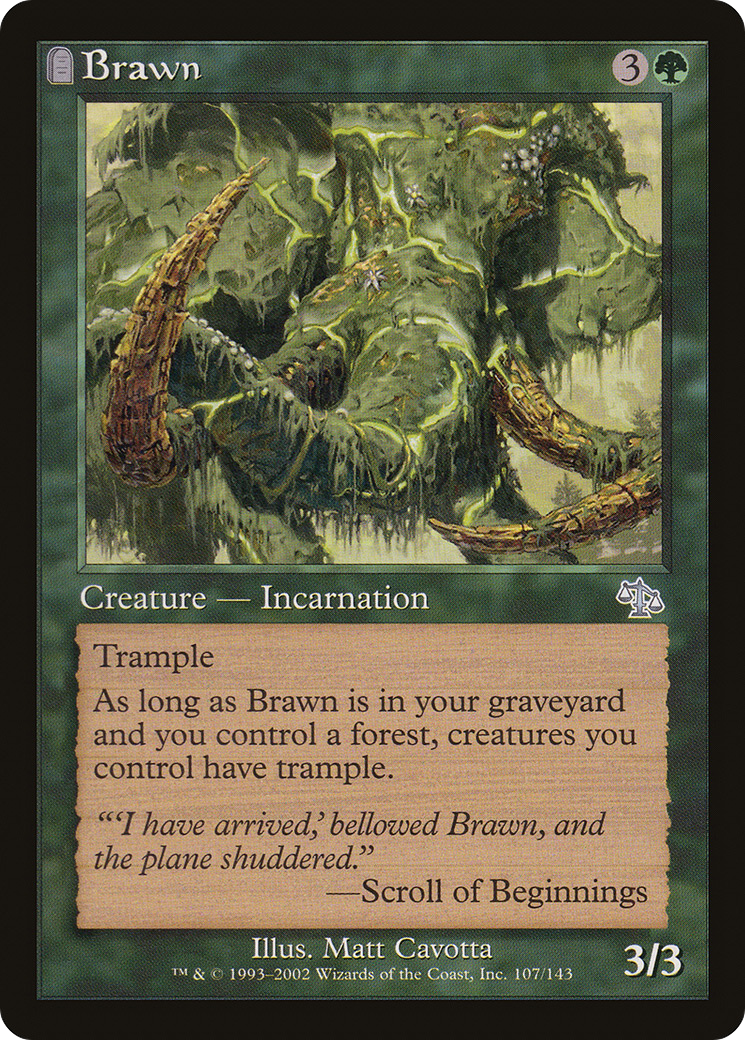 Brawn (JUD-107) - : (tombstone) Foil