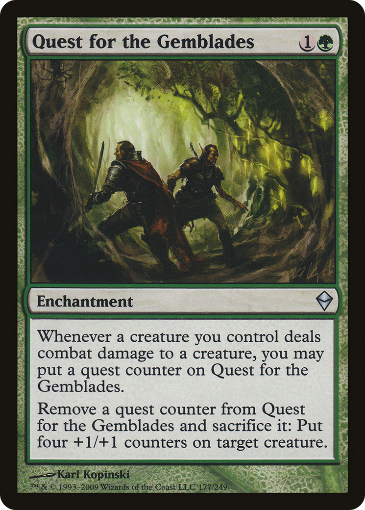 Quest for the Gemblades (ZEN-177) -  Foil