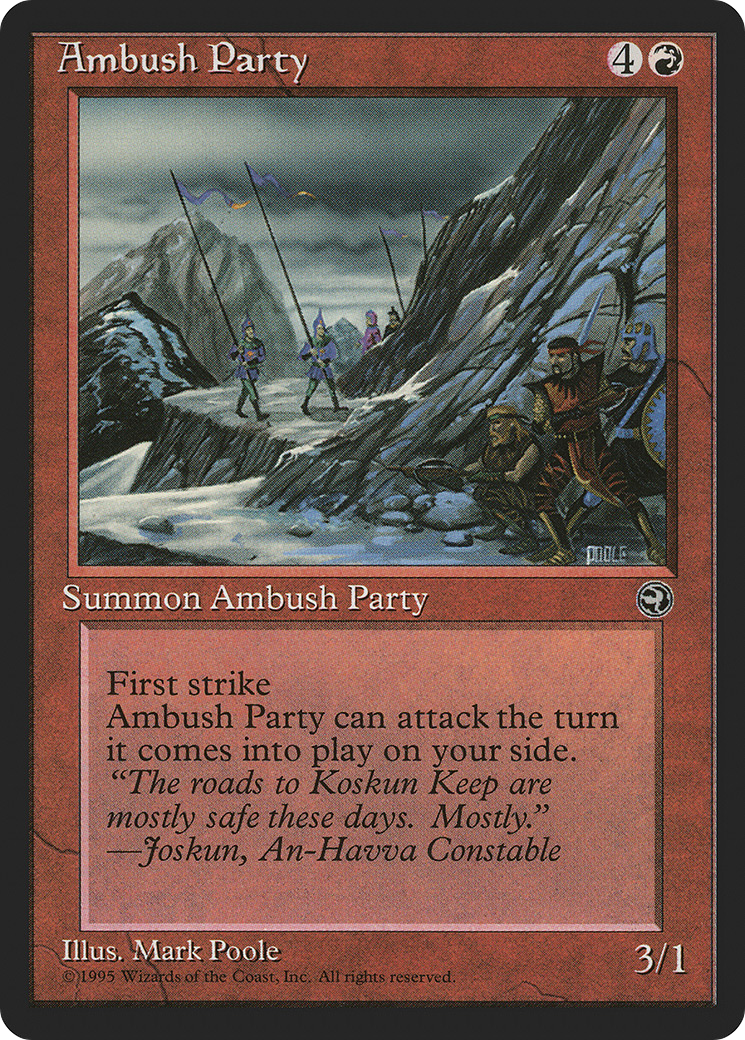 Ambush Party (HML-63B) -