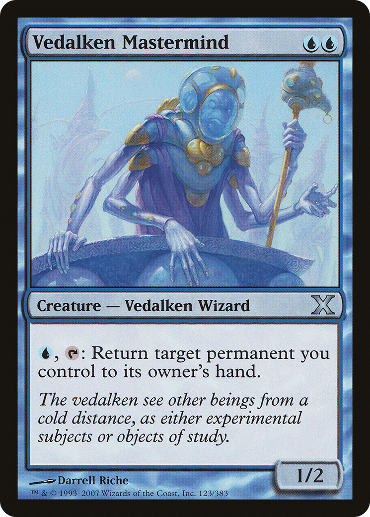 Vedalken Mastermind (10E-123) -  Foil