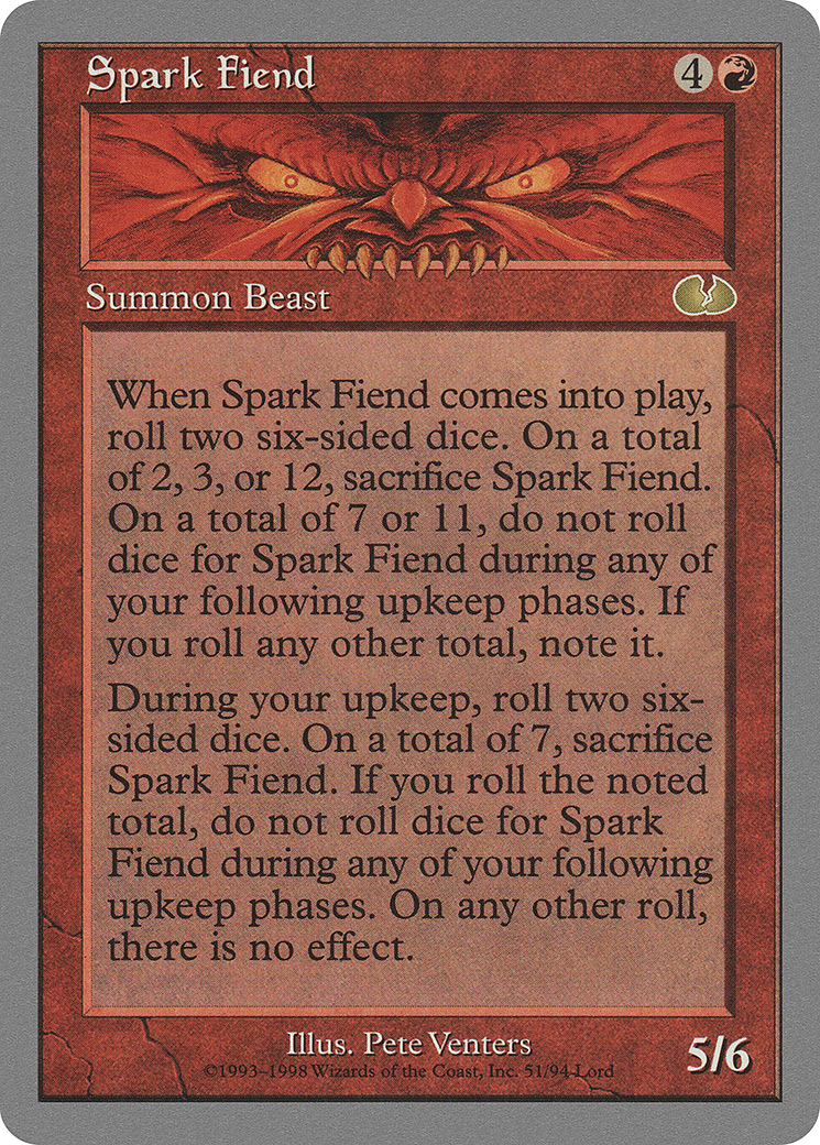 Spark Fiend (UGL-051) -