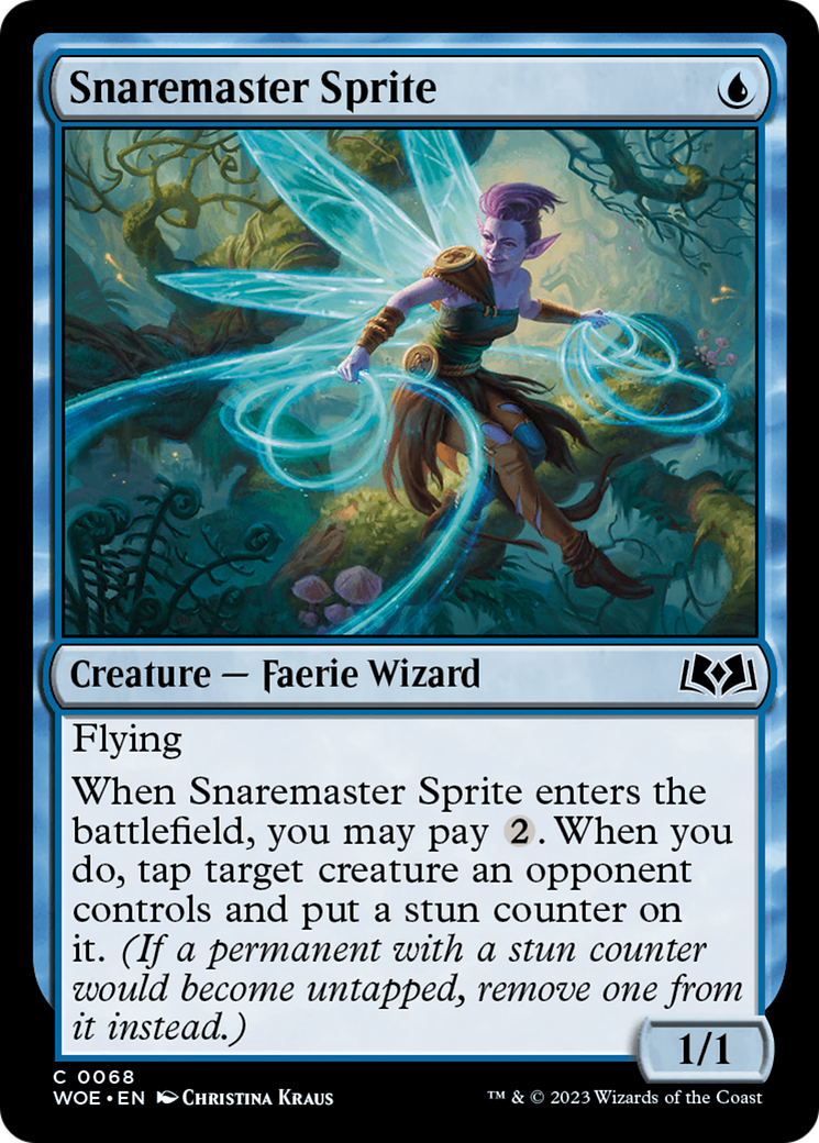 Snaremaster Sprite (WOE-068) -  Foil