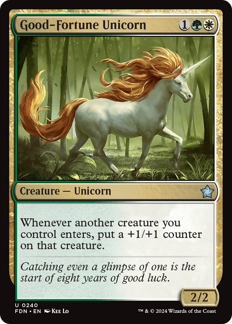 Good-Fortune Unicorn (FDN-240) -