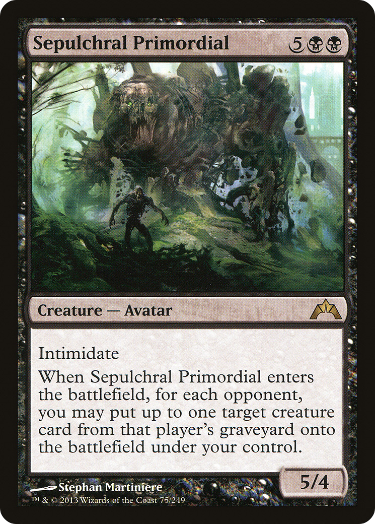 Sepulchral Primordial (GTC-075) -