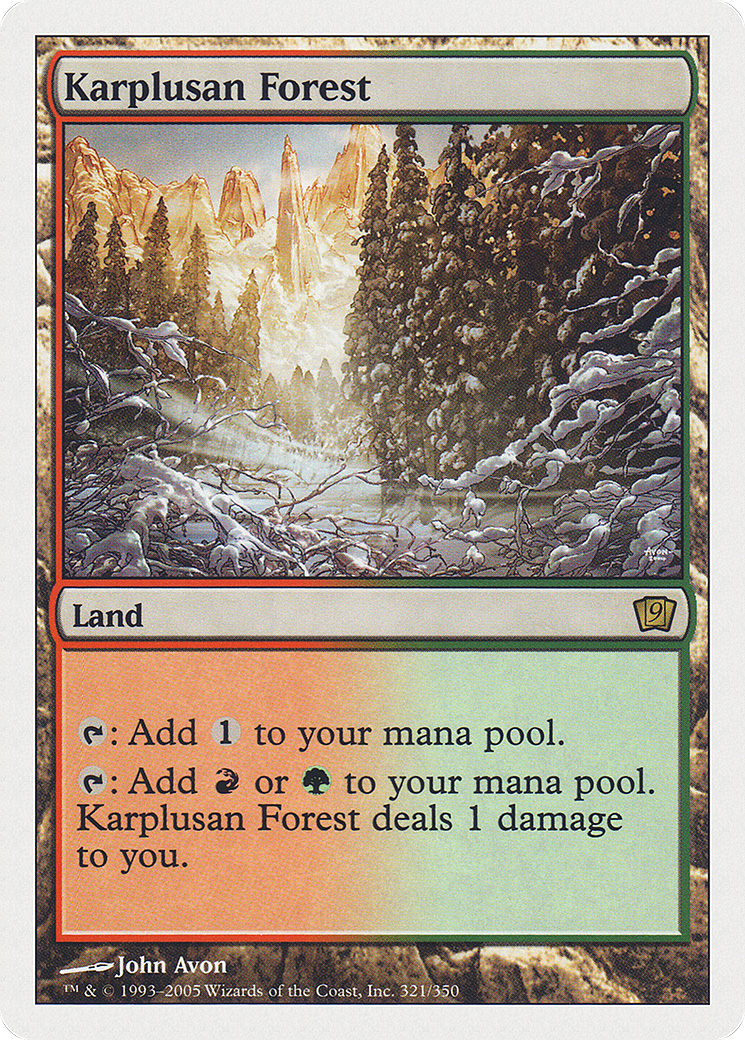 Karplusan Forest (9ED-321) -