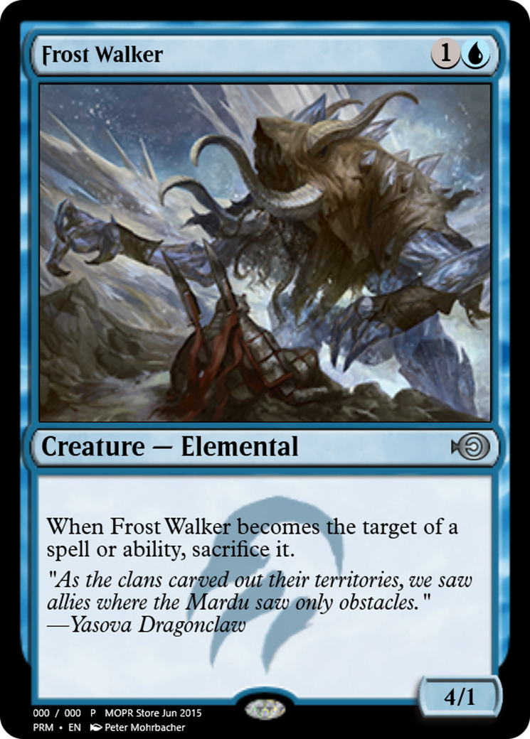 Frost Walker (PRM-55886) -  Foil