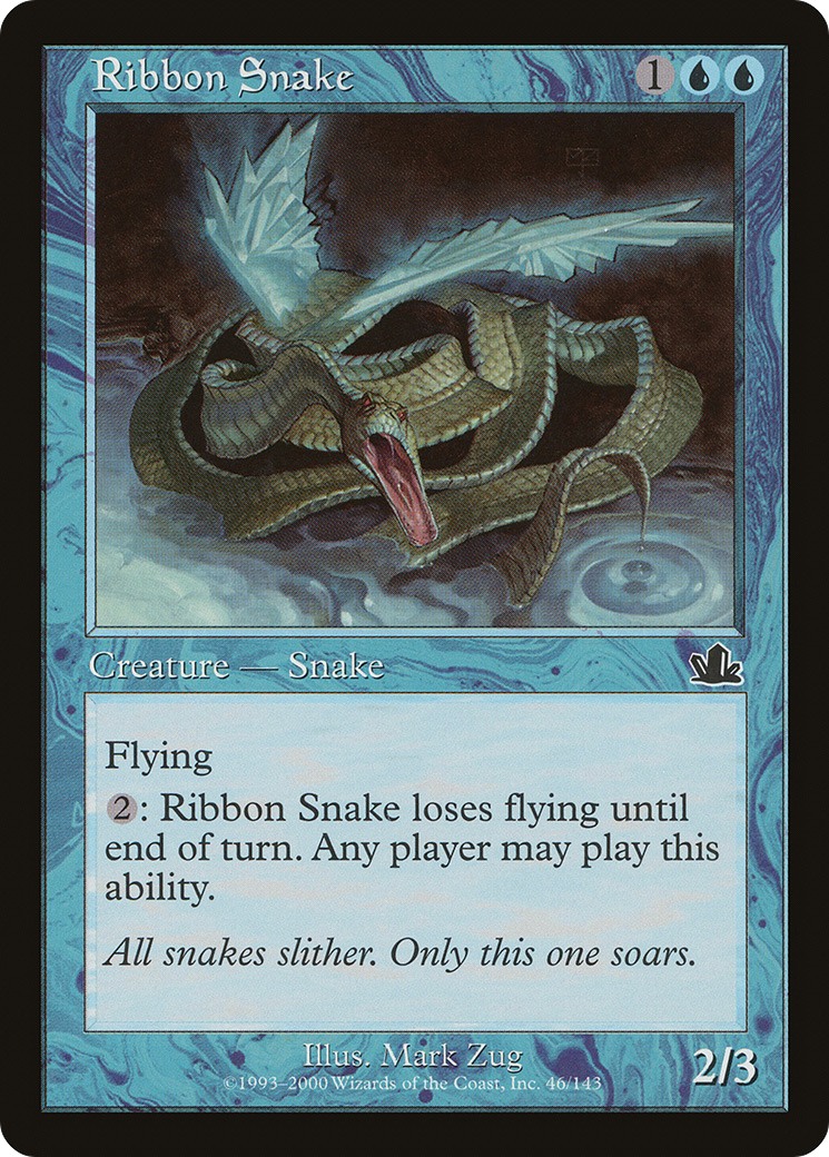 Ribbon Snake (PCY-046) -  Foil