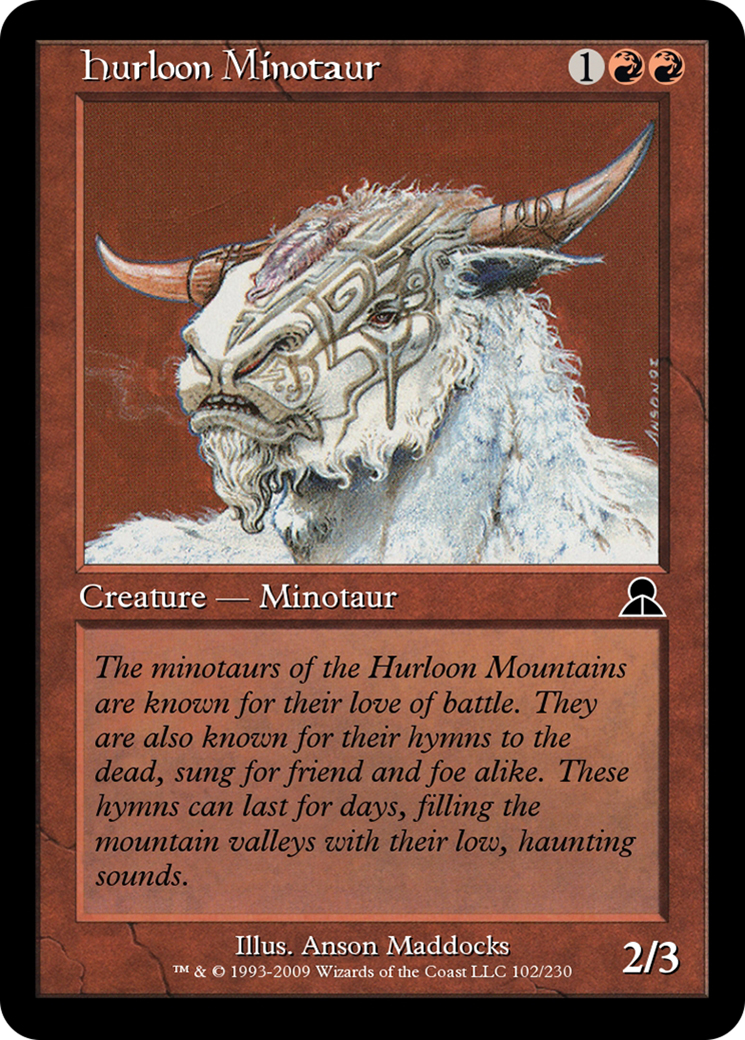 Hurloon Minotaur (ME3-102) -  Foil