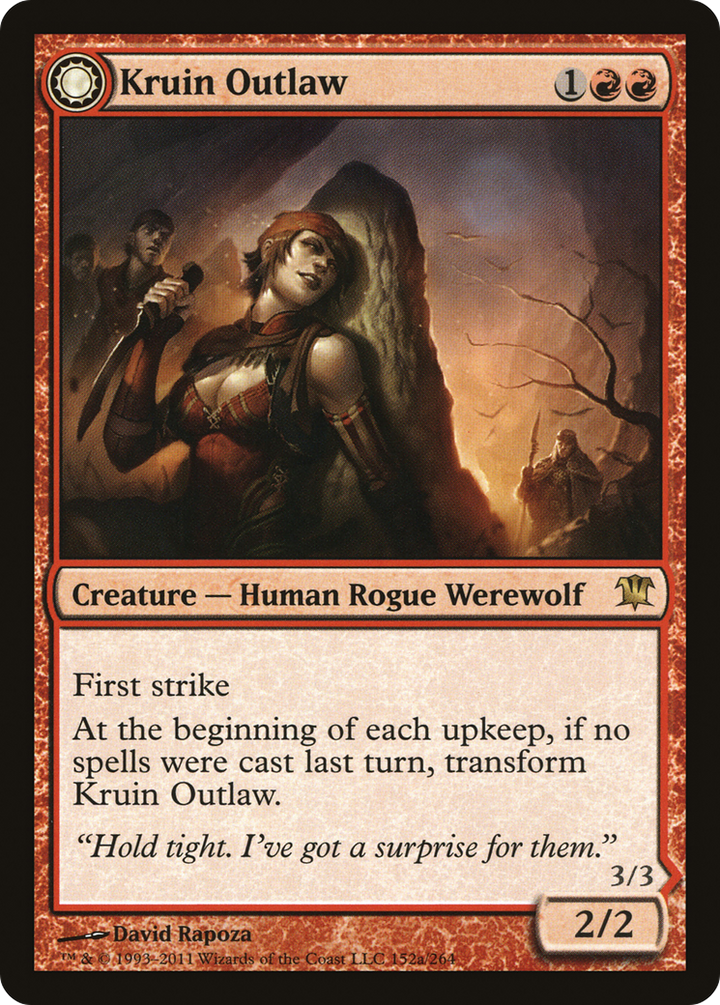 Kruin Outlaw // Terror of Kruin Pass (ISD-152) - : (Double Faced Transform)