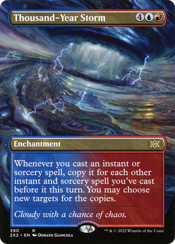 Thousand-Year Storm (2X2-390) -  (Borderless) Foil