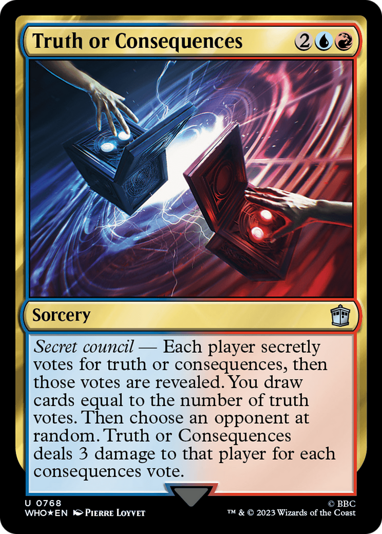 Truth or Consequences (WHO-768) -  Foil