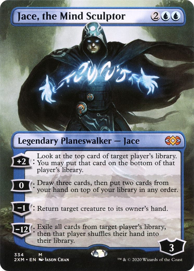 Jace, the Mind Sculptor (2XM-334) -  (Borderless)