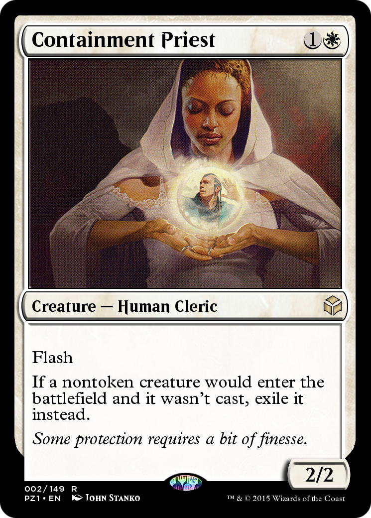 Containment Priest (PZ1-002) -  Foil