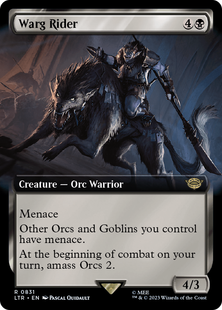 Warg Rider (LTR-831) - : (Extended Art)