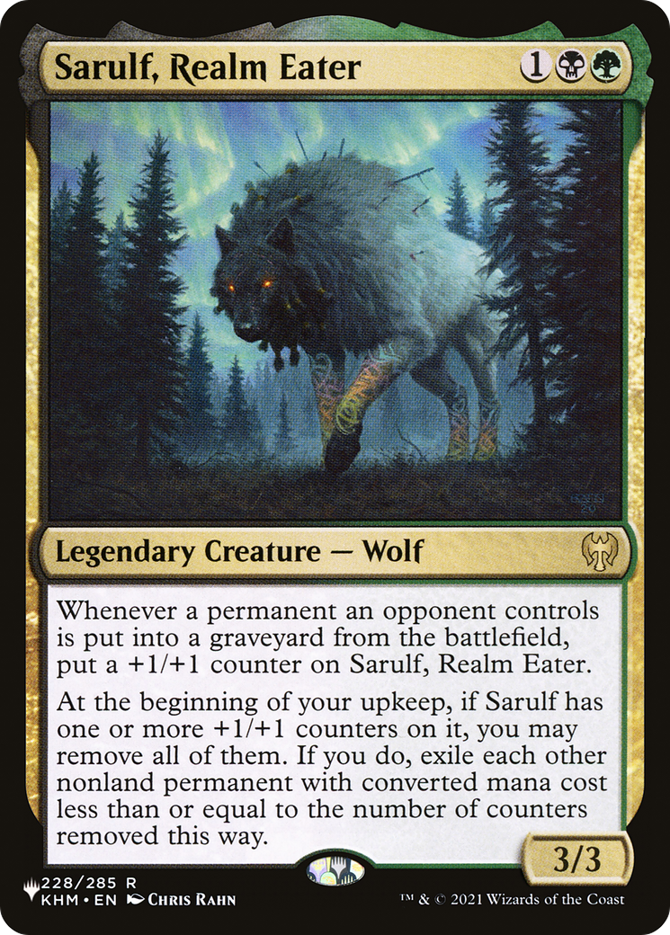 Sarulf, Realm Eater (LIST-KHM-228) -