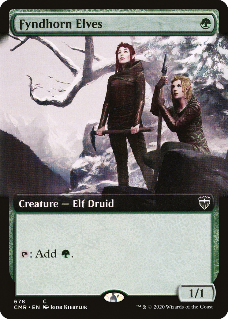 Fyndhorn Elves (CMR-678) - : (Extended Art)