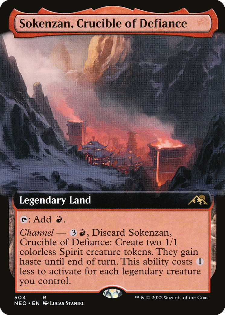 Sokenzan, Crucible of Defiance (NEO-504) - : (Extended Art)