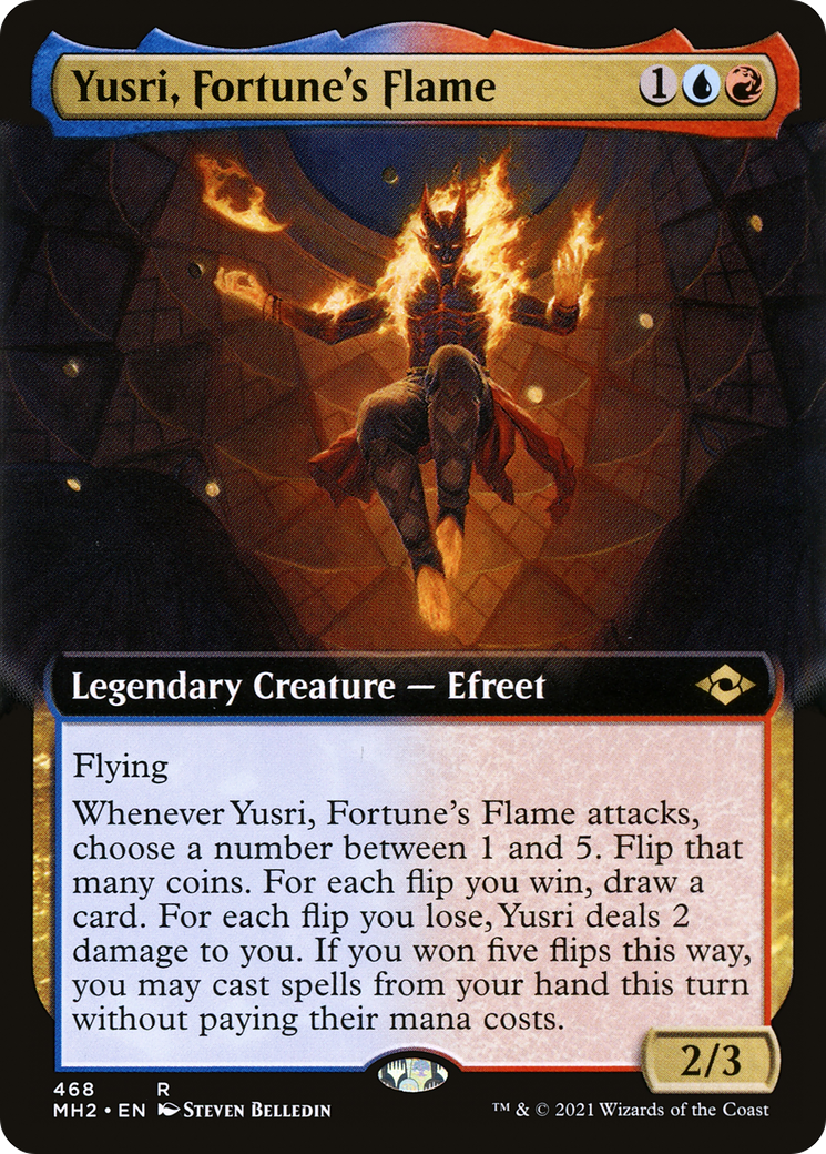 Yusri, Fortune's Flame (MH2-468) - : (Extended Art)