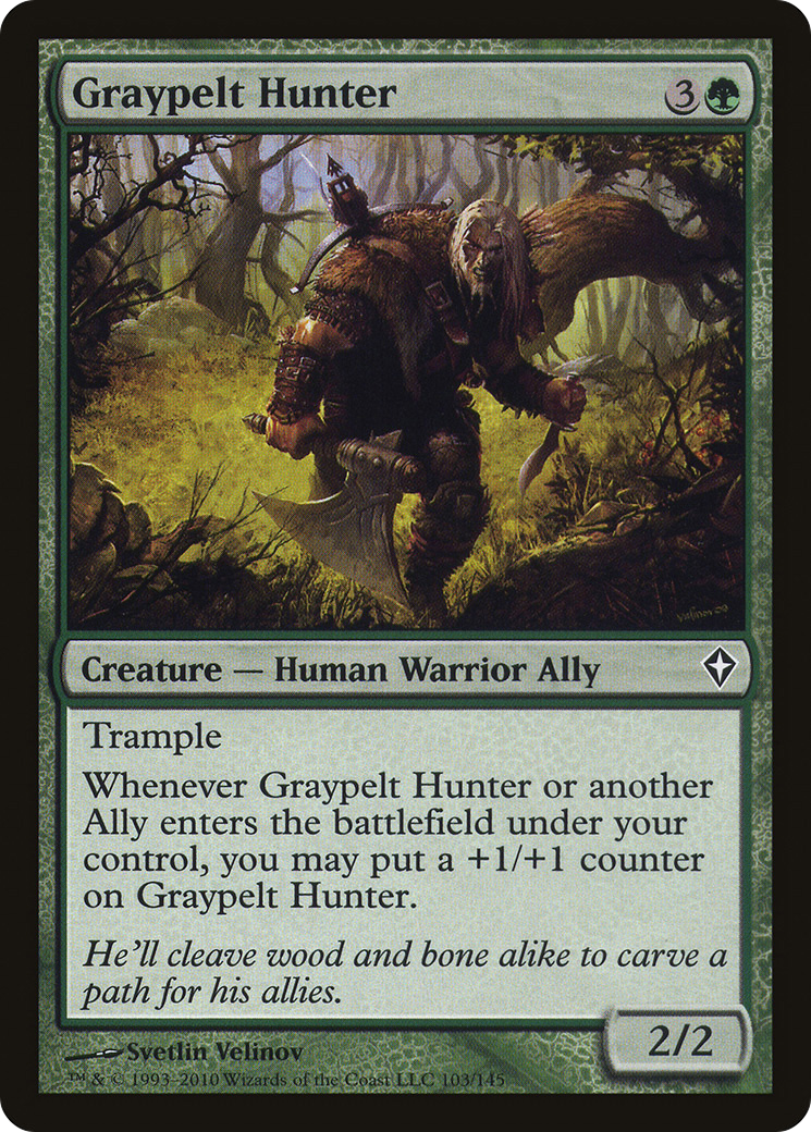 Graypelt Hunter (WWK-103) -  Foil