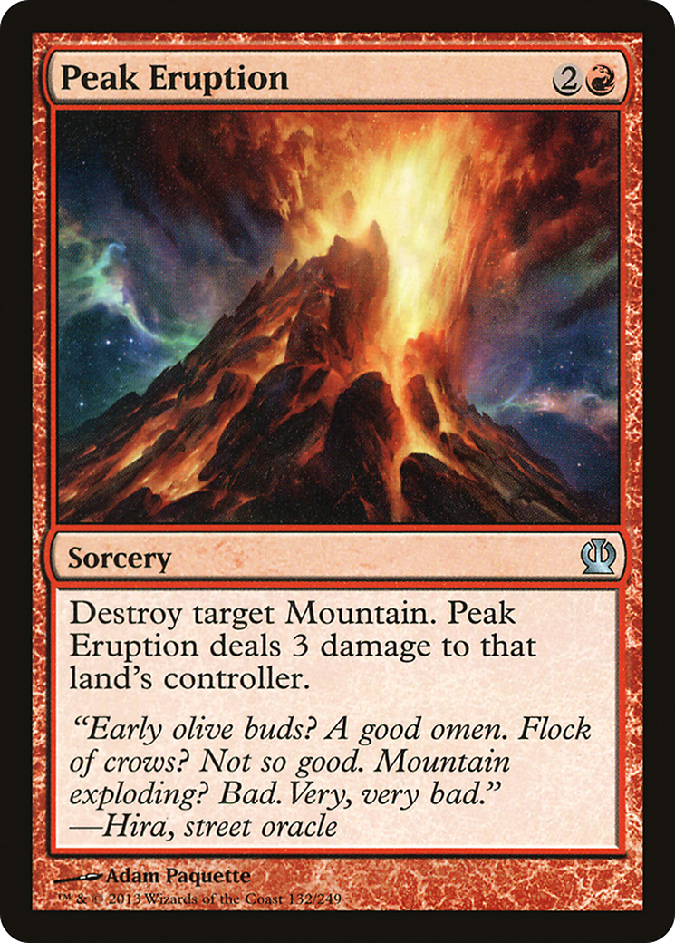 Peak Eruption (THS-132) -