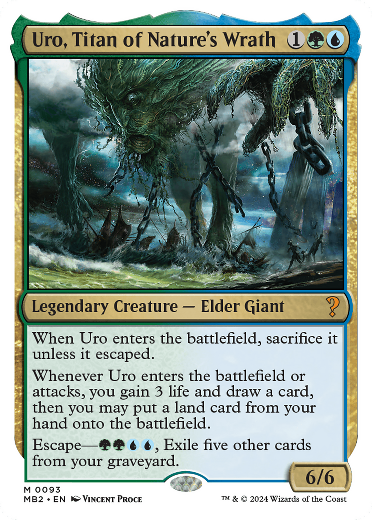 Uro, Titan of Nature's Wrath (MB2-093) -