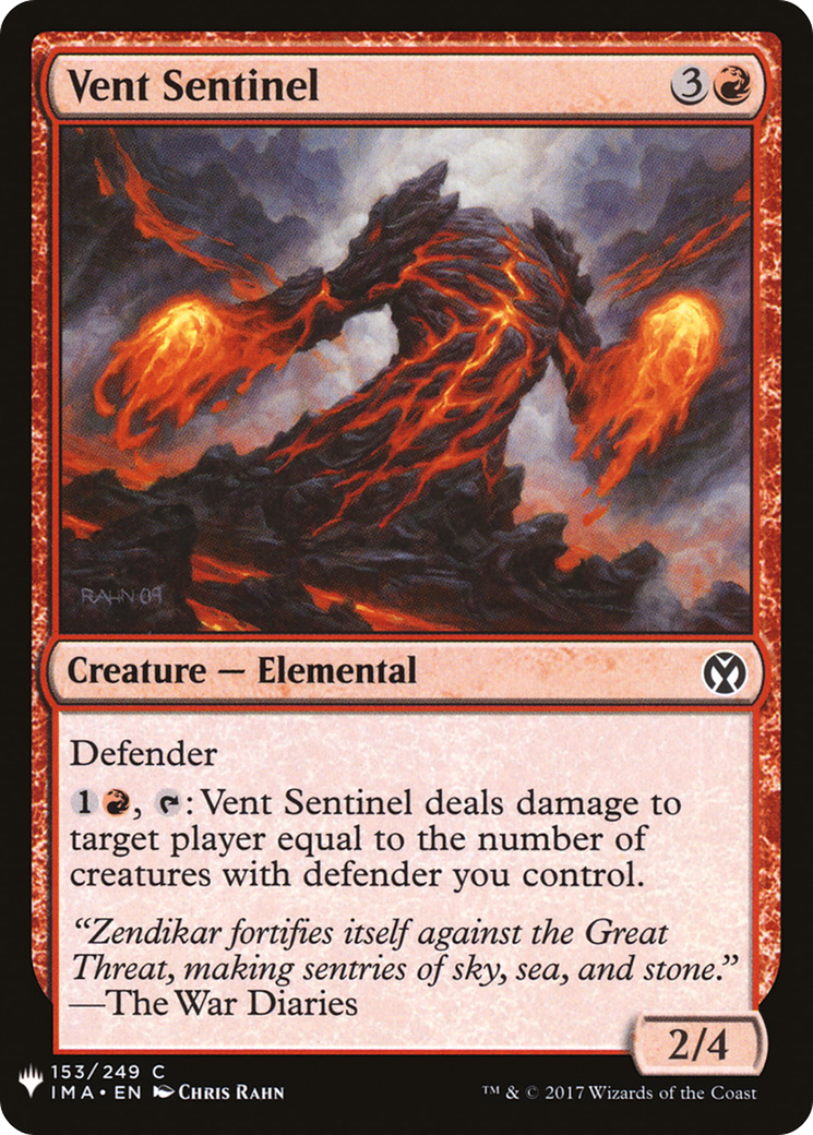 Vent Sentinel (LIST-IMA-153) -