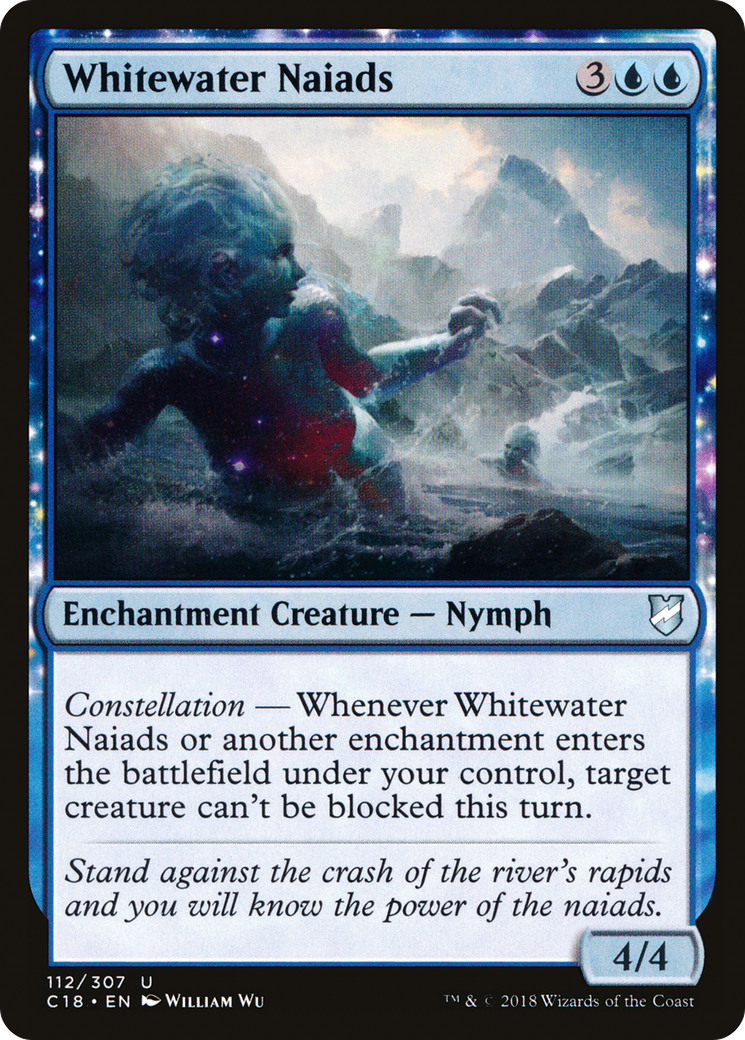 Whitewater Naiads (C18-112) - : (enchantment)