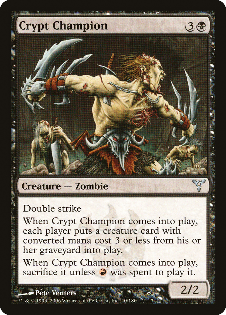 Crypt Champion (DIS-040) -  Foil