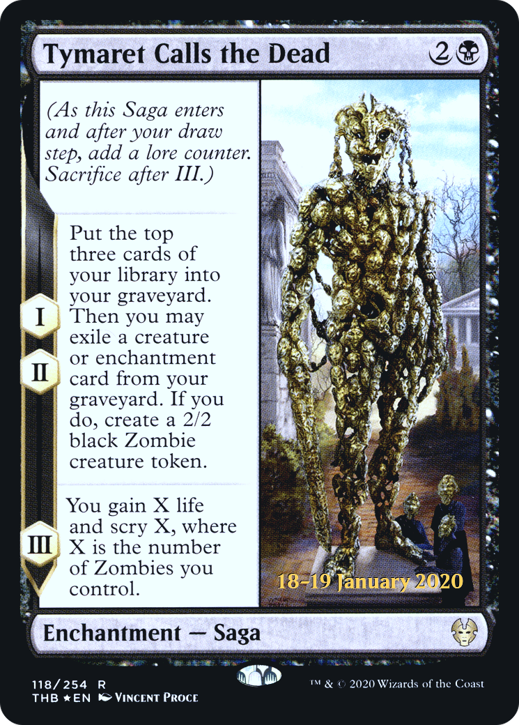 Tymaret Calls the Dead (PRE-118S) -  Foil