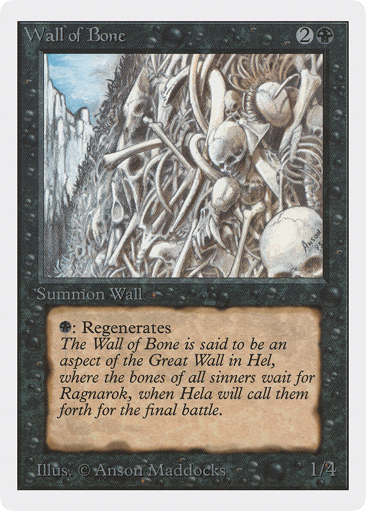 Wall of Bone (2ED-133) -