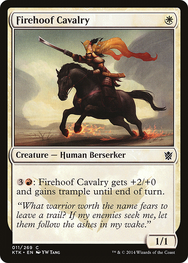 Firehoof Cavalry (KTK-011) -  Foil