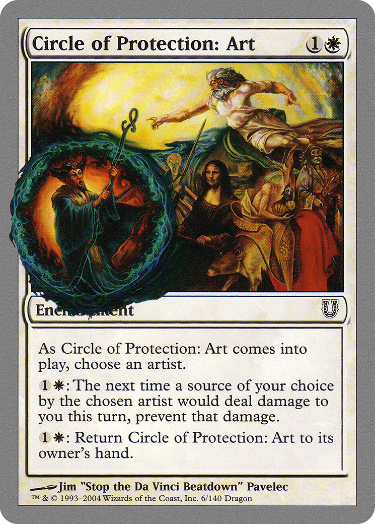 Circle of Protection: Art (UNH-006) -  Foil