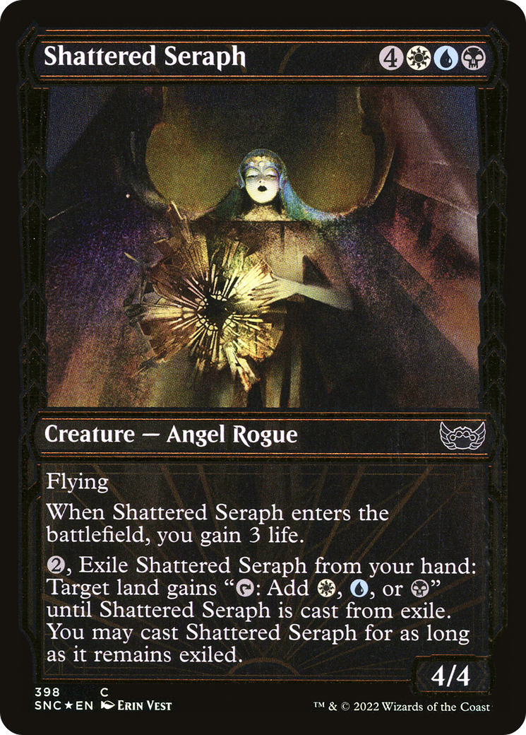 Shattered Seraph (SNC-398) - : (Showcase) Foil