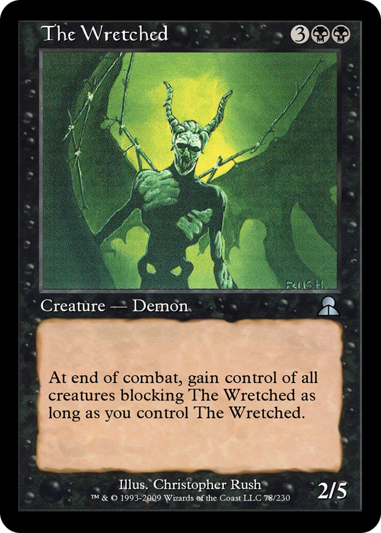 The Wretched (ME3-078) -  Foil