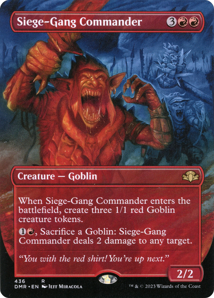 Siege-Gang Commander (DMR-436) -  (Borderless)