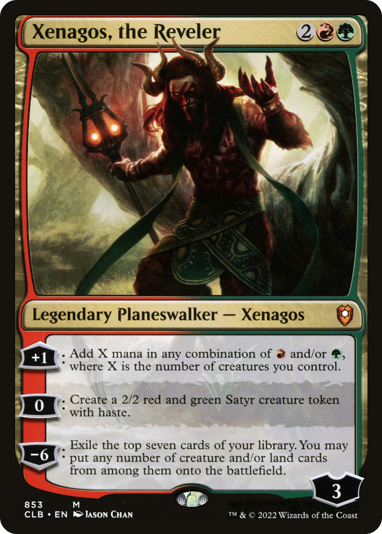 Xenagos, the Reveler (CLB-853) -