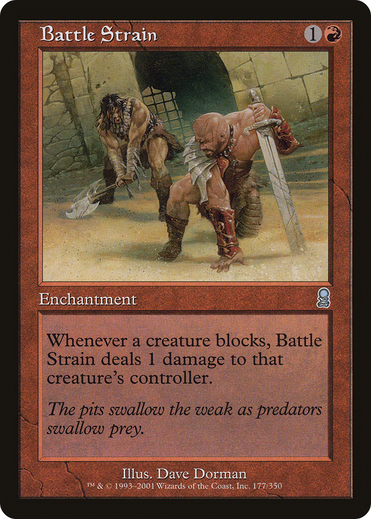 Battle Strain (ODY-177) -  Foil