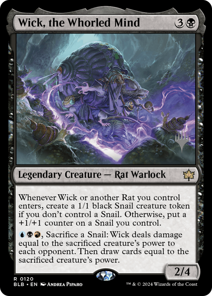 Wick, the Whorled Mind (PPBLB-120P) -  Foil