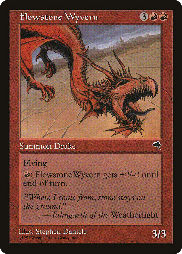 Flowstone Wyvern (TMP-176) -