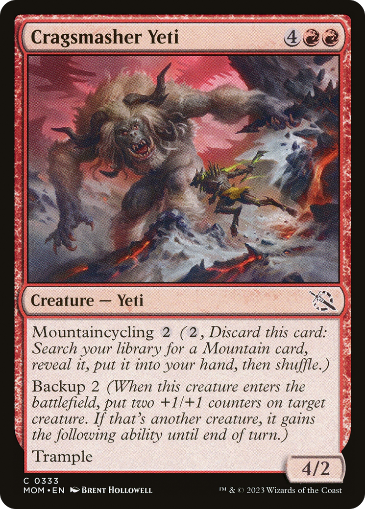 Cragsmasher Yeti (MOM-333) -  Foil