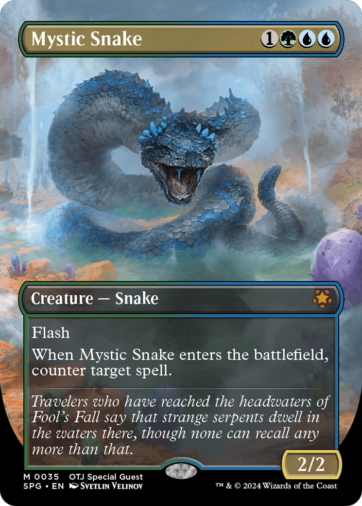 Mystic Snake (SPG-035) -  (Borderless)