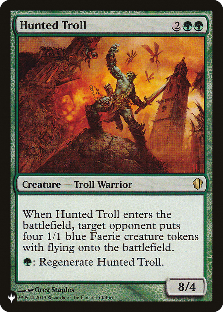 Hunted Troll (LIST-C13-150) -